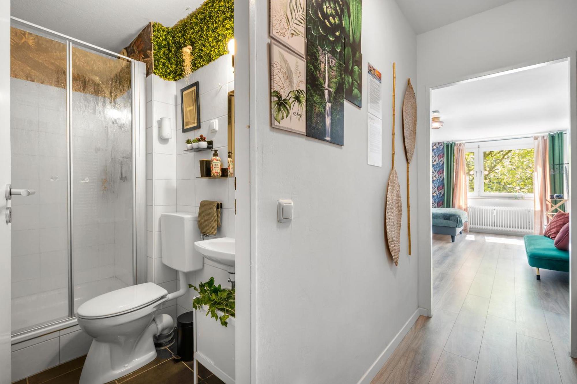 Urban Jungle Studio Apartment Offenbach am Main Bagian luar foto